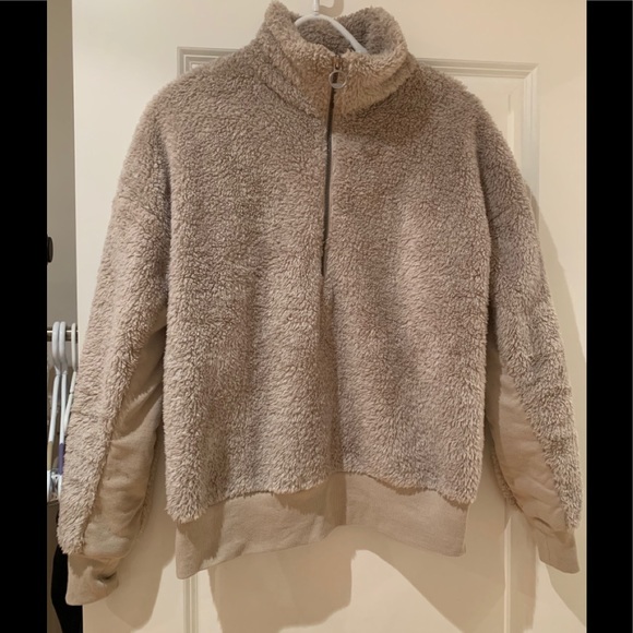 Lole Tops - Lole faux-fur pullover sweater